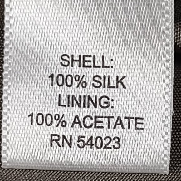 Banana Republic 100% Silk Striped Sheath Dress with Pockets Size 4P Casey Style - Picture 11 of 11